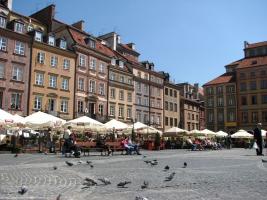 Old Town Square - Home to one of the three main Christmas markets in Warsaw