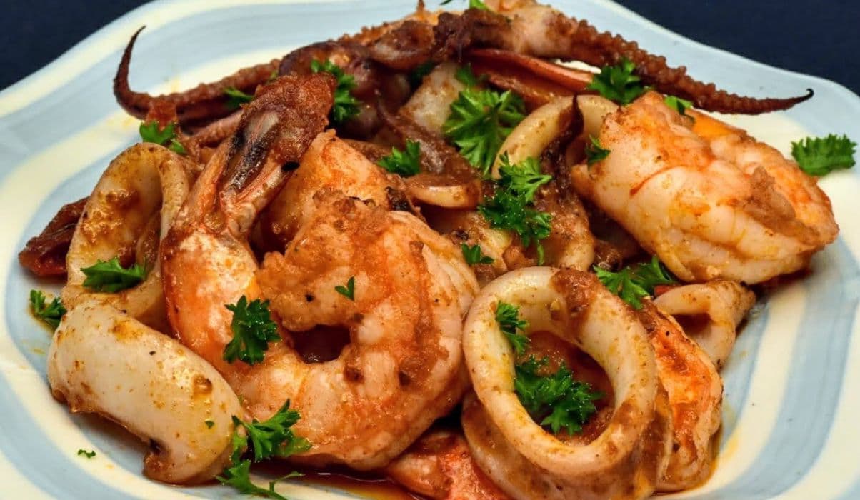 Frittura di Calamari e Gamberi