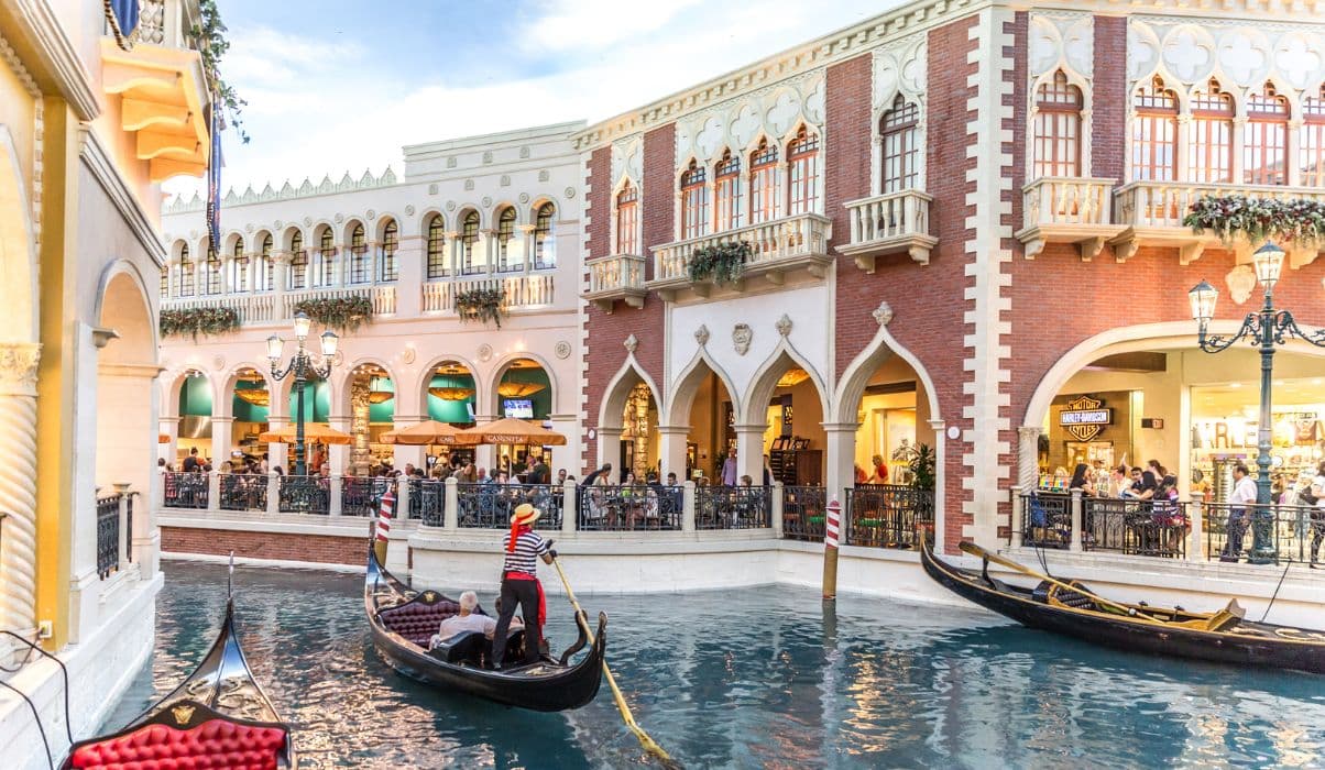 Gondola Rides at the Venetian